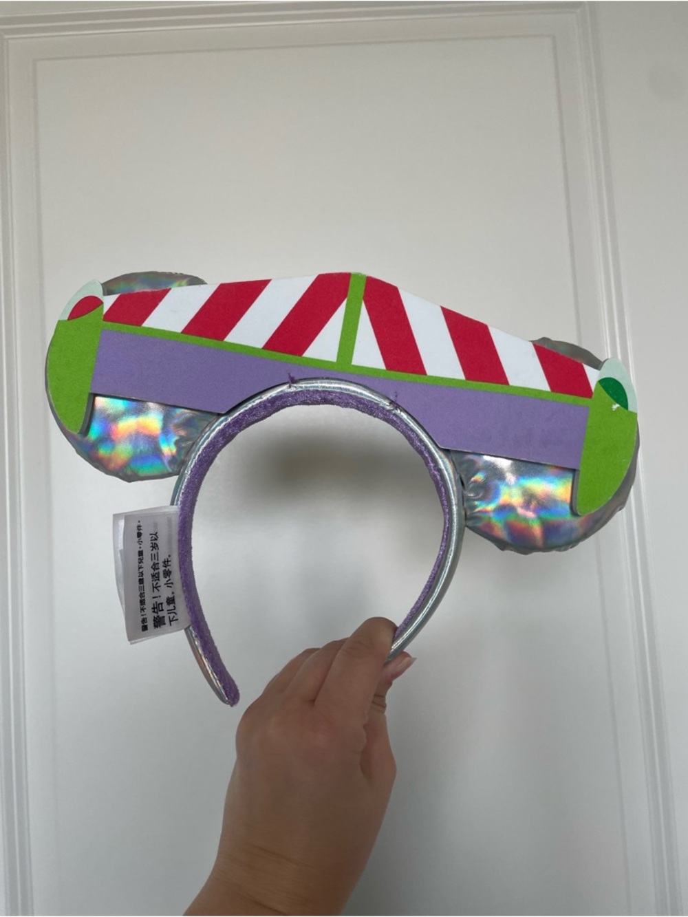 Disney Buzz Lightyear Ears 💚💜❤️ - Picture 3 of 5